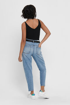 JDY T-shirt al&ccedil;as em malha