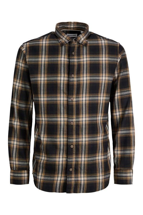 Jack & Jones Plaid regular shirt noir