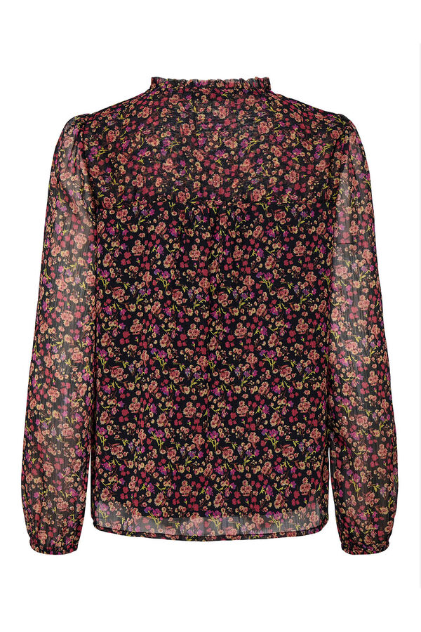 Only Blusa de gasa estampada estampado
