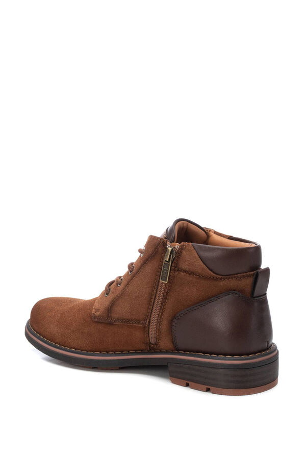 XTI Split leather Boot mink