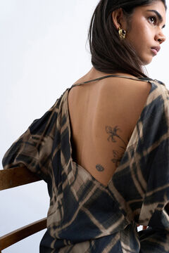 Topshop Vestido curto de manga comprida