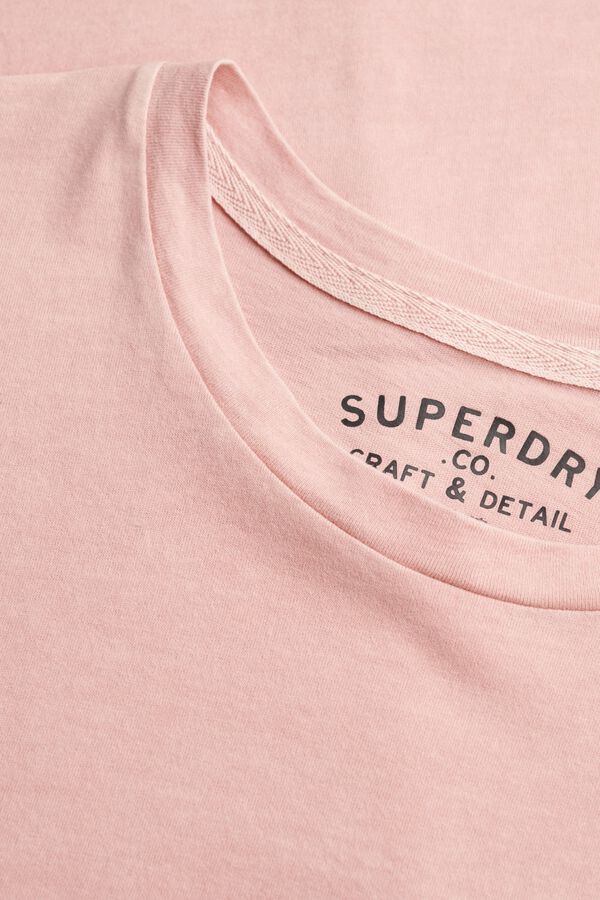 Superdry Basic short sleeve pocket T-shirt pink