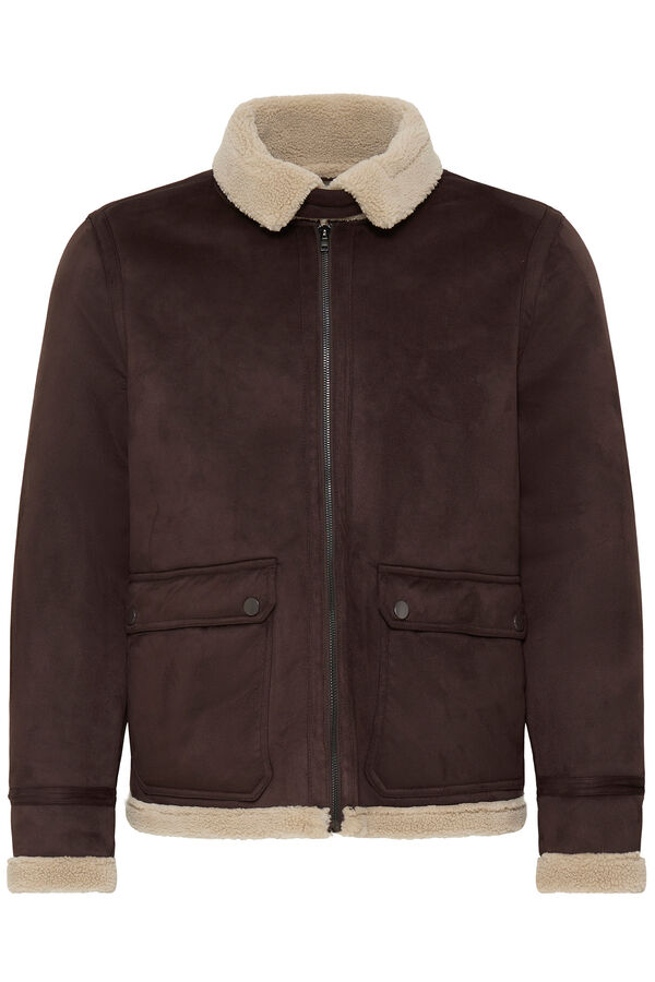 Blend Jacket with lining and pockets  nude