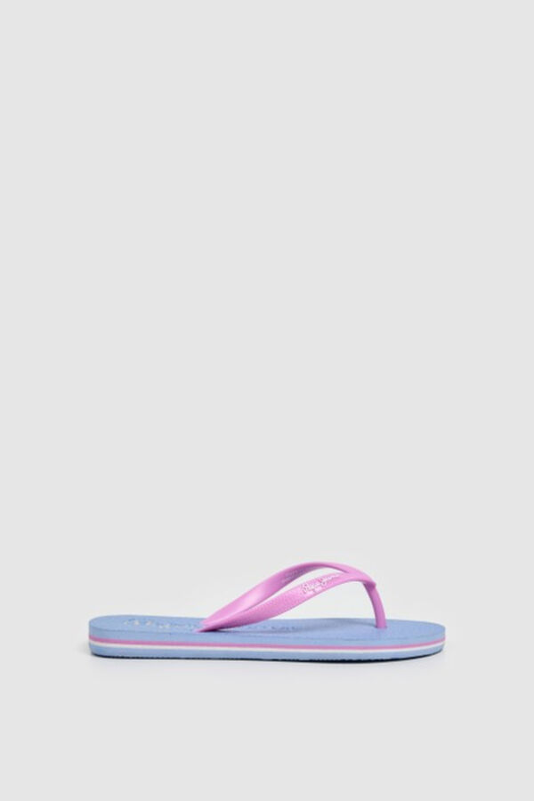 Pepe Jeans Animal print sandals blue