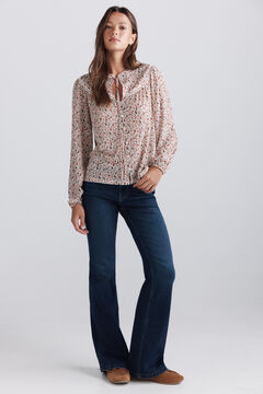 Springfield Blusa estampada lace