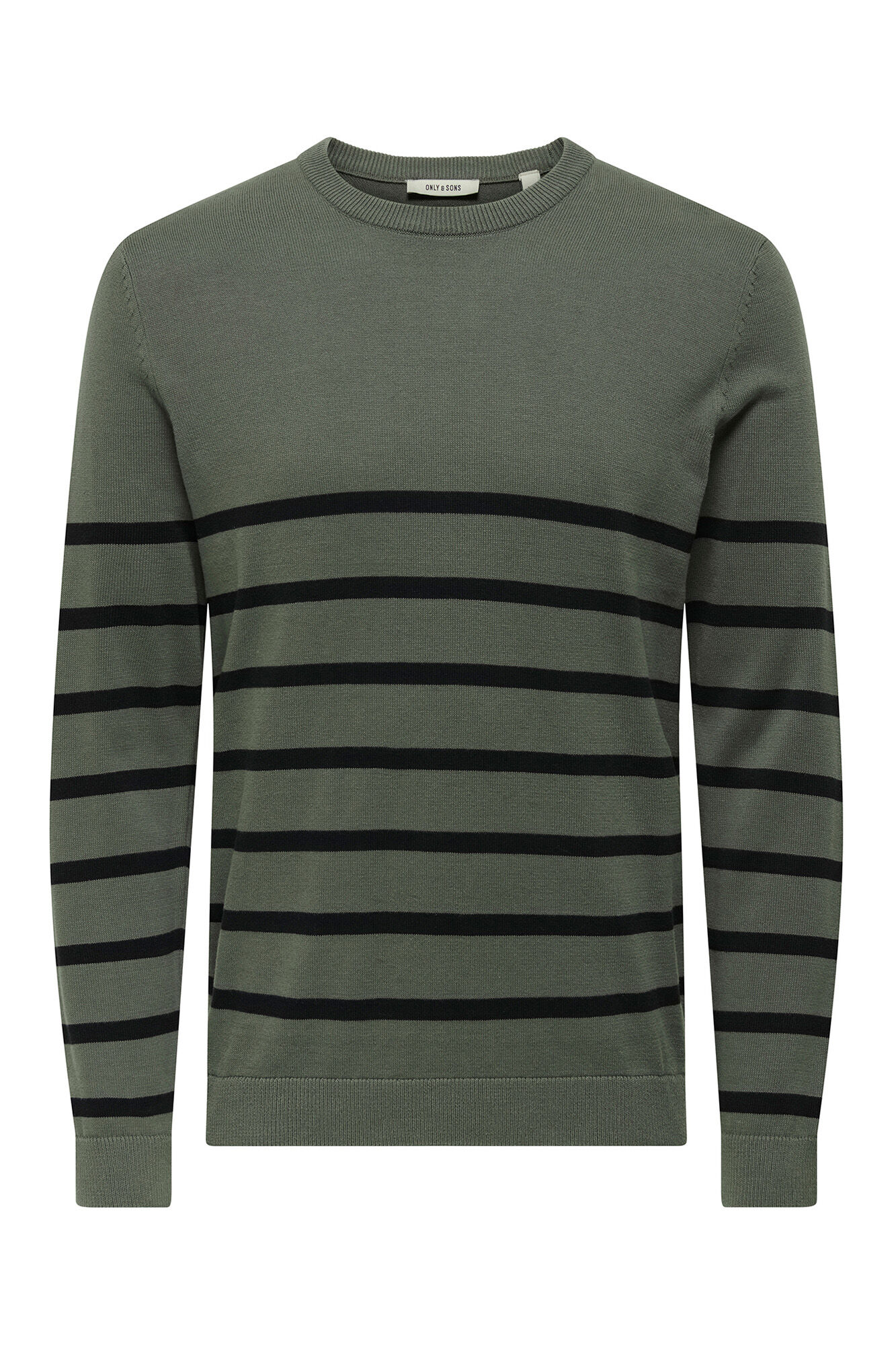 Only & Sons Su&eacute;ter liso de gola redonda