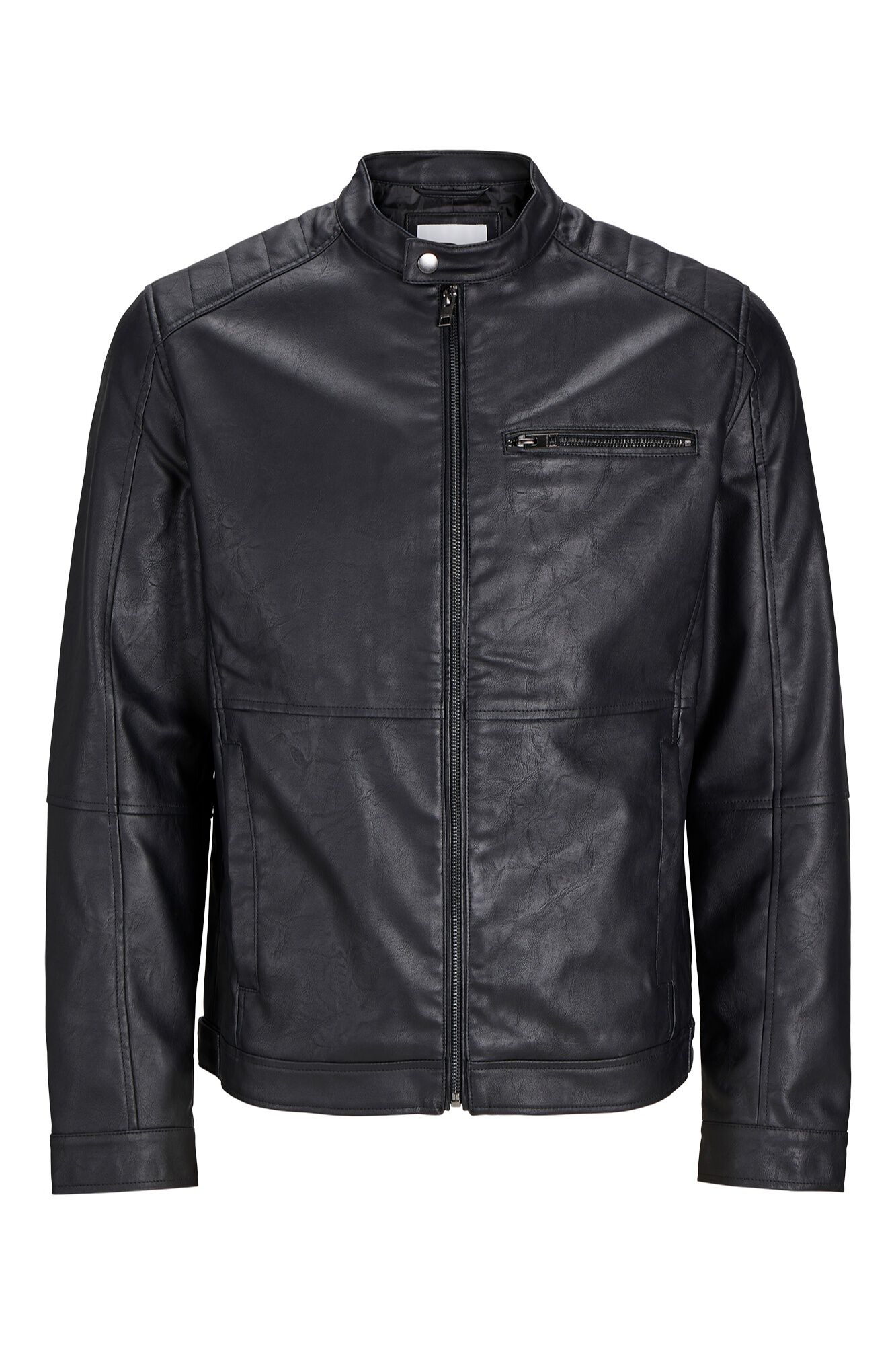 Jack & Jones Bőrut&aacute;nzat&uacute; motoros dzseki