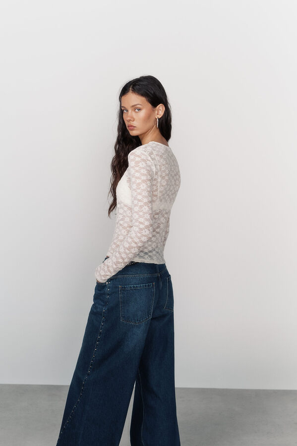 High Spirits Top Ashen Grau