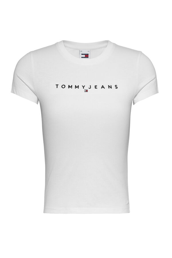Springfield Women's Tommy Jeans T-shirt bijela