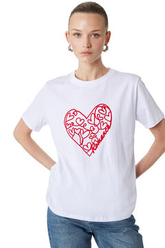 Koton T-shirt de manga curta estampada