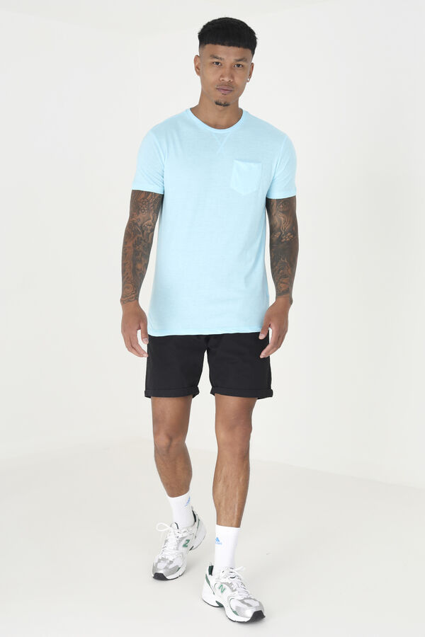 Brave Soul Essential short-sleeved T-shirt blue