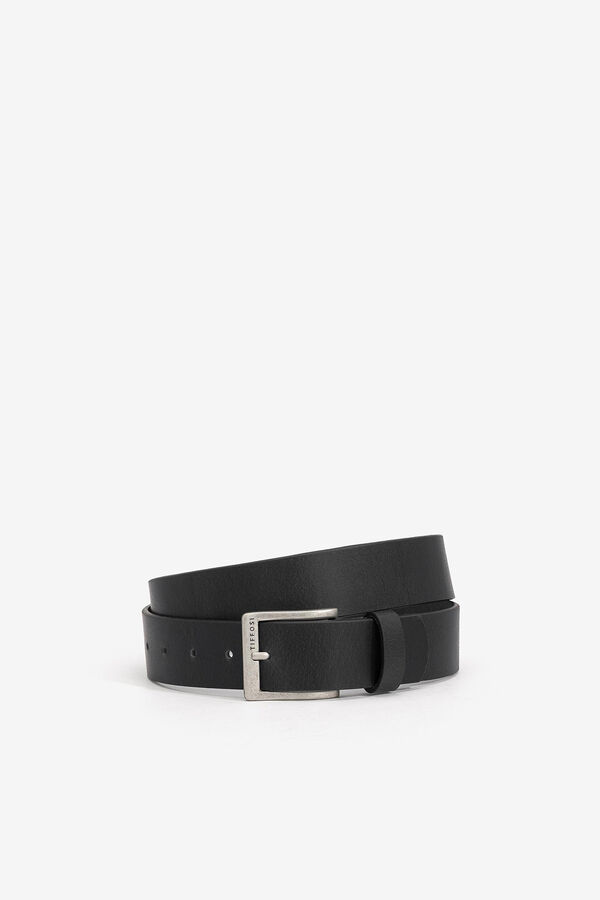 Tiffosi Leather belt black
