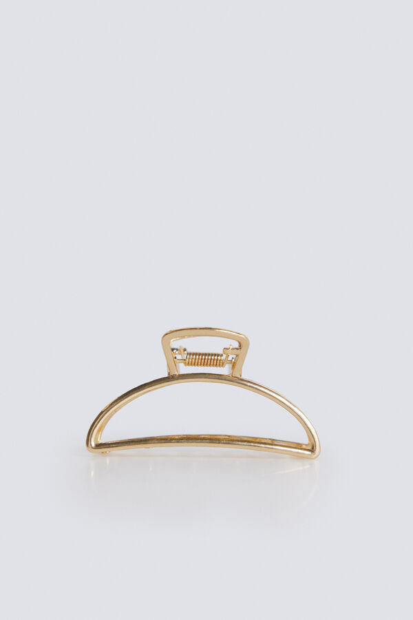 Springfield Pinza met&aacute;lica amarillo