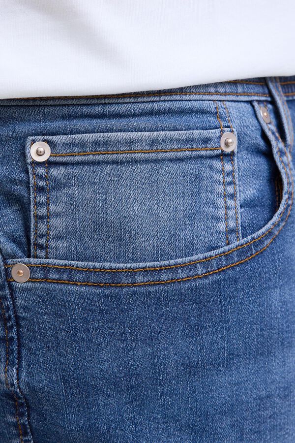 Jack & Jones PLUS Slim fit five-pocket jeans blue