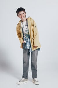 Springfield Kids pastel yellow parka for children