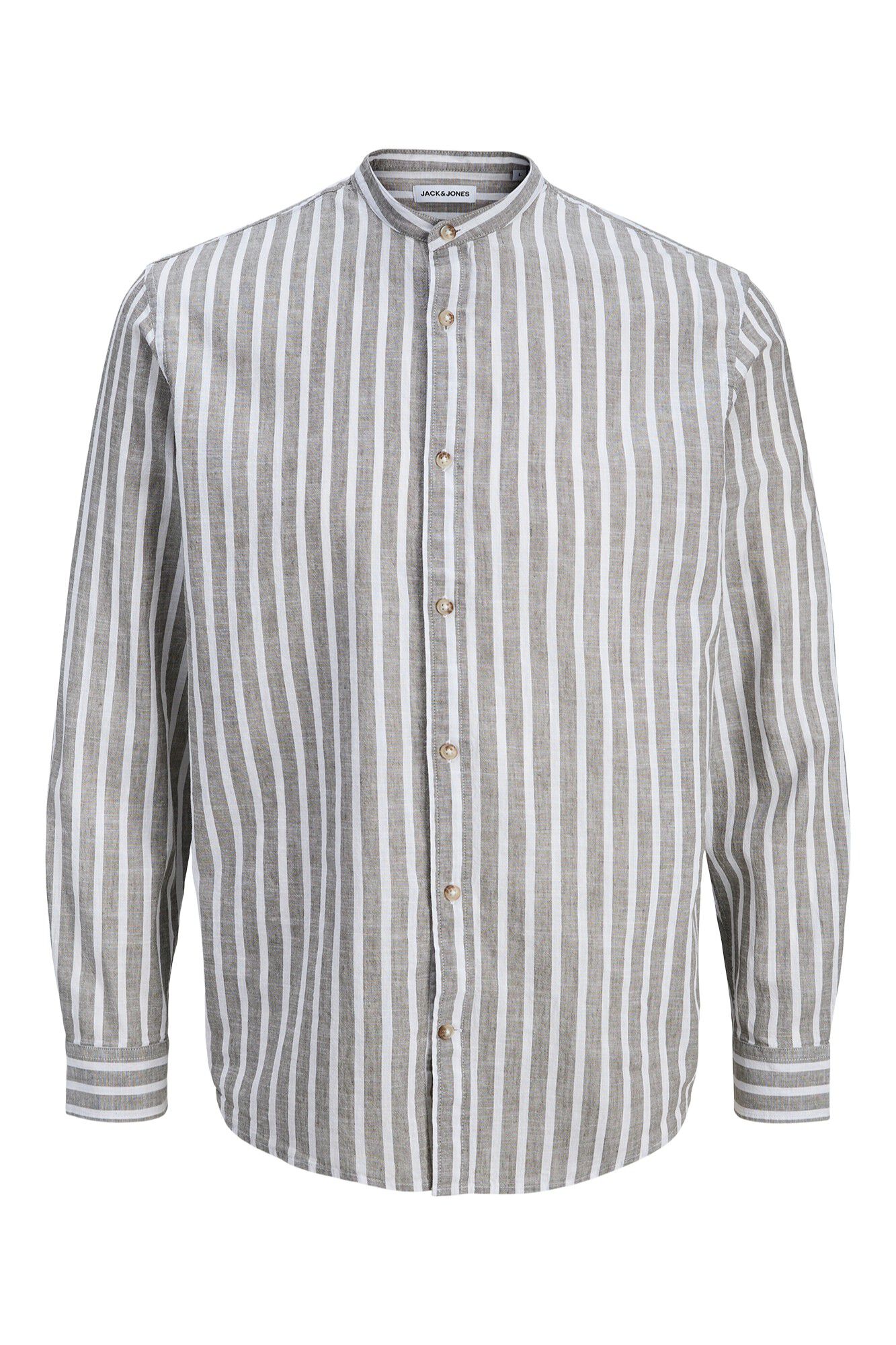Jack & Jones Hemd Regular Fit Stehkragen