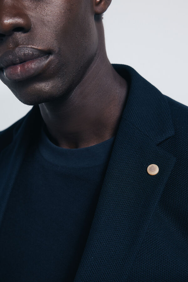 Springfield Blazer olho de perdiz azul