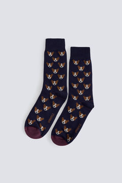 Springfield Cotton Jack Russell Terrier sock