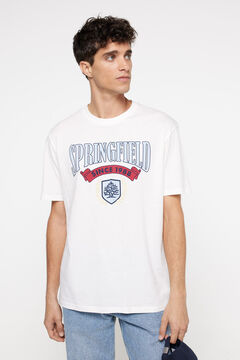 Springfield Camiseta Springfield marfil