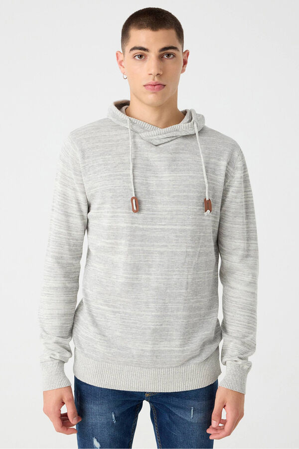 Inside Jersey B&aacute;sico Torzal gris