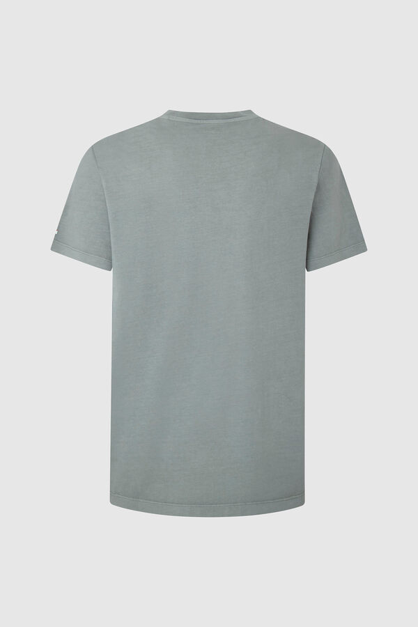 Springfield T-shirt Algodão com Logo Estampado cinza