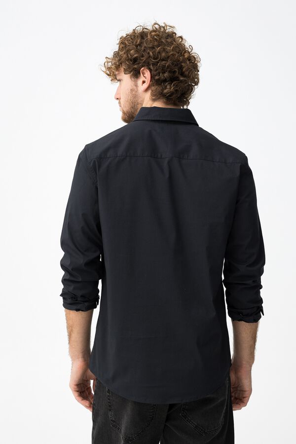 Tiffosi Slim fit shirt blue