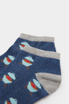 Springfield BBQ ankle socks blue