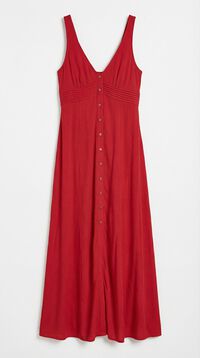 Springfield Robe midi &agrave; bretelles romantique