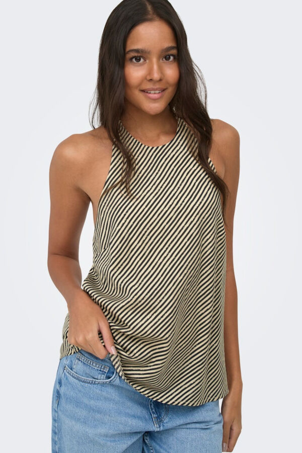 Only Halterneck top printed