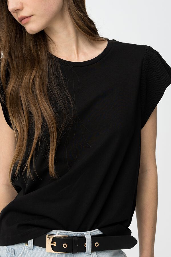 Tiffosi Casual T-shirt noir