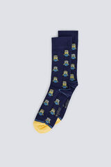 Springfield Minions Sock blue