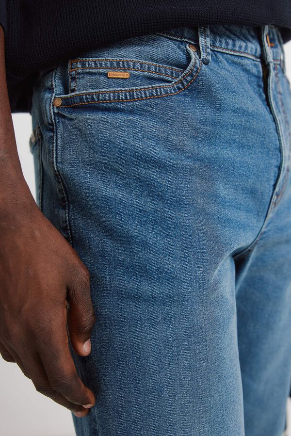 Springfield Jeans medium dark wash skinny fit blue