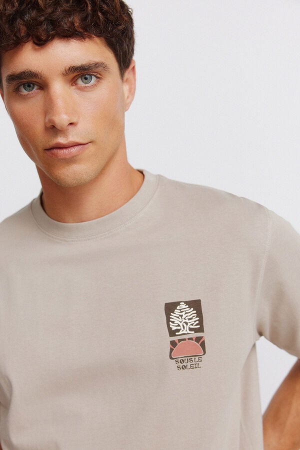Springfield Springfield logo collage T-shirt nude