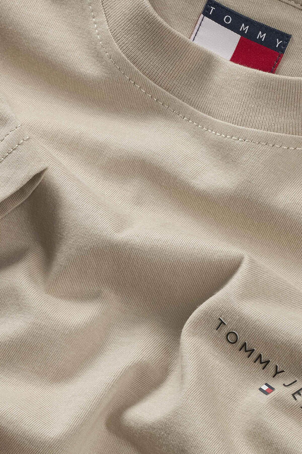 Tommy Jeans Slim short-sleeve T-shirt grey