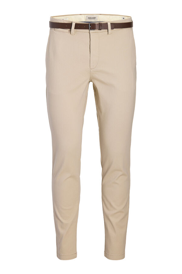 Jack & Jones Pantal&oacute;n chino slim fit tostado