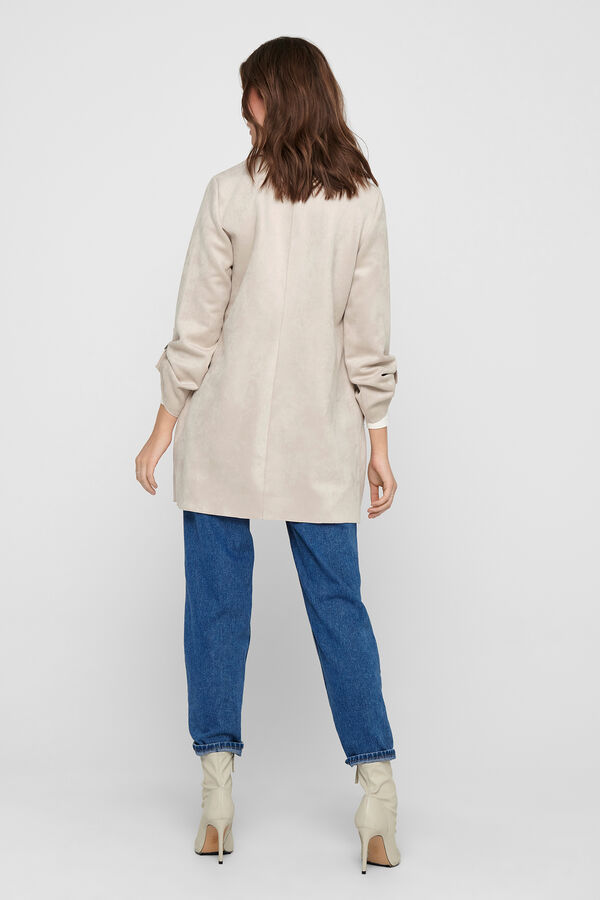 Only Suede jacket brown