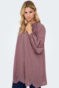 JDY Vestido corto bordado