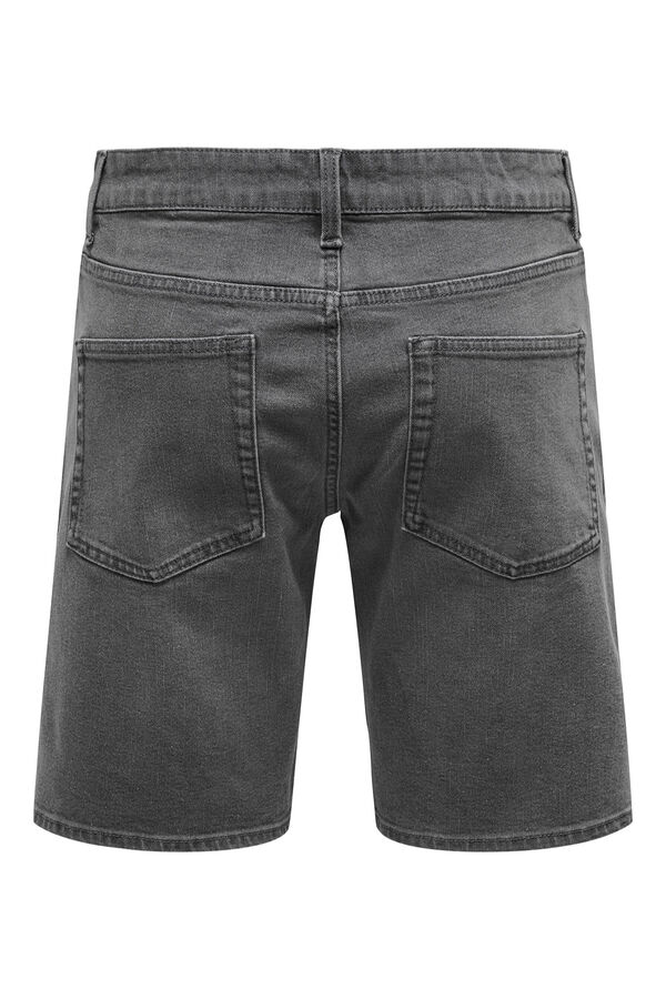 Only & Sons Denim Bermuda shorts grey