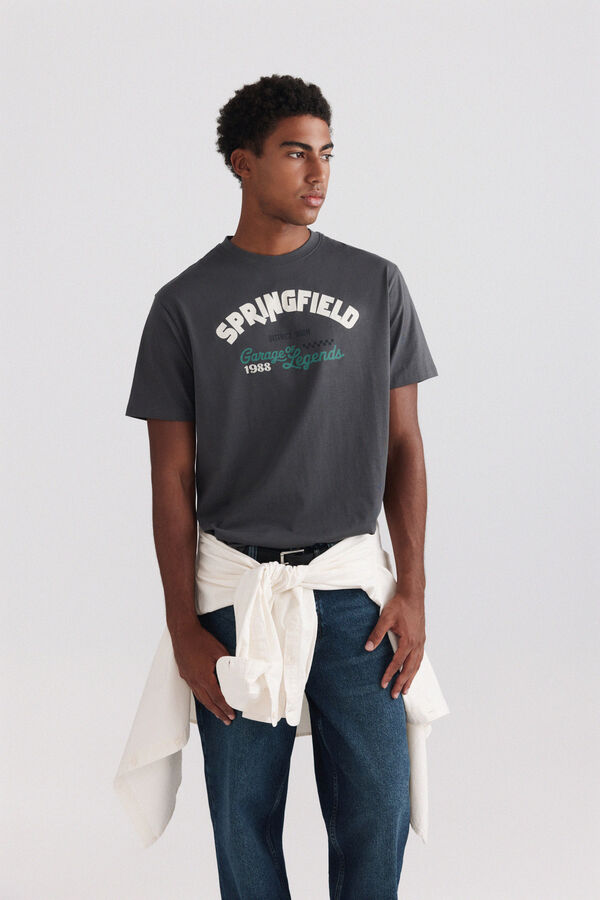 Springfield Springfield legends T-shirt grey