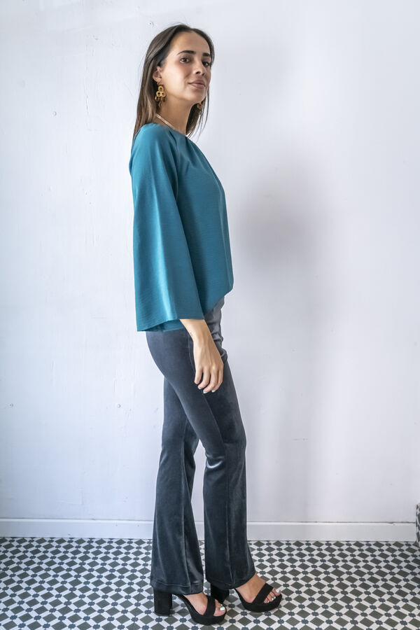 Cul Sac Pantalon Campana gris