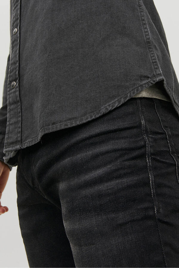 Jack & Jones Regular denim shirt  Crna