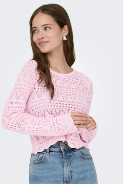 Only Jersey calado cropped