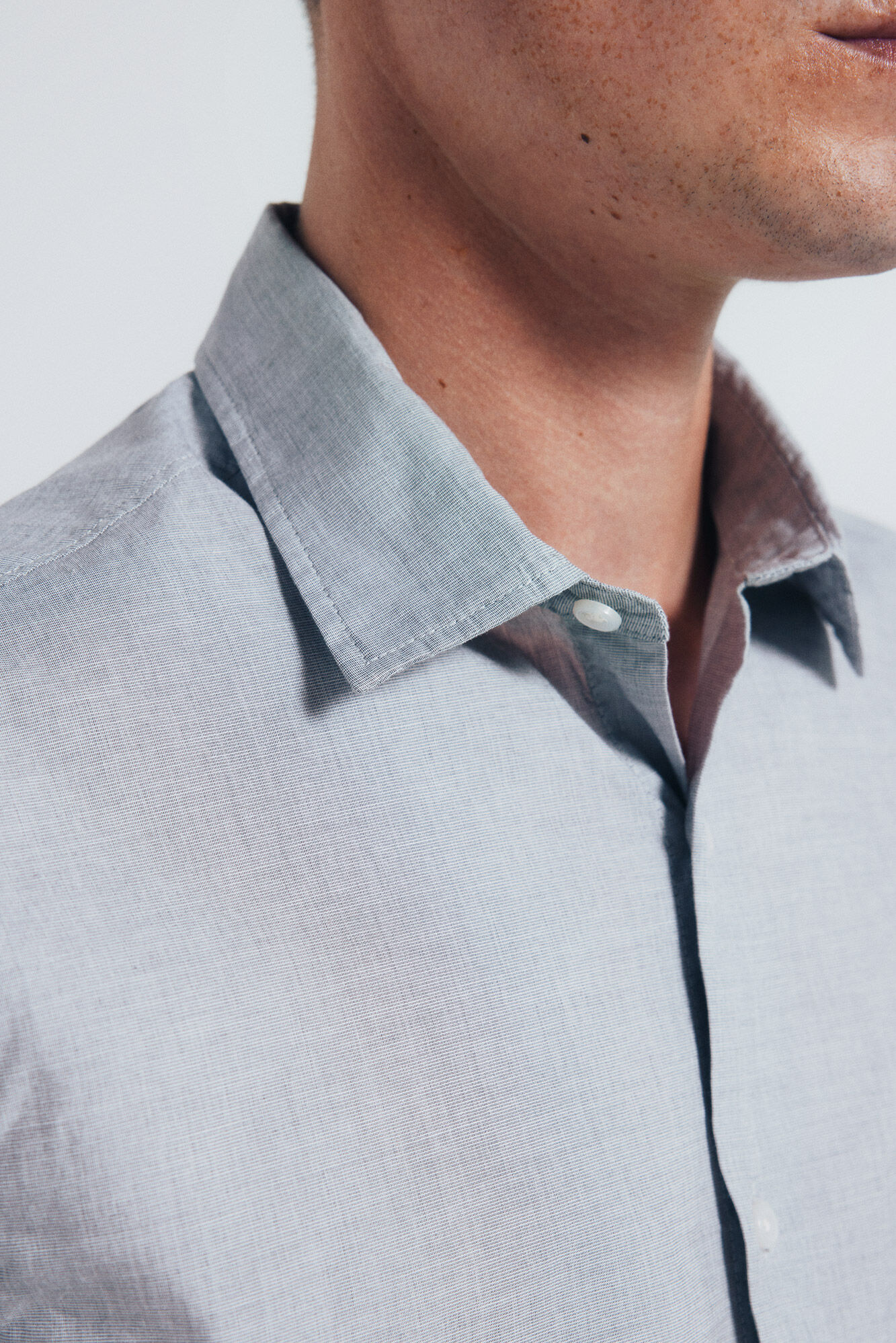 Springfield Cotton shirt with edging