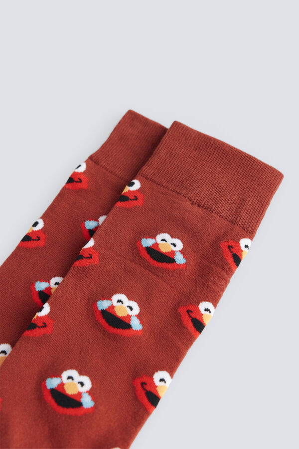 Springfield Elmo Sesame Street&trade; long sock red