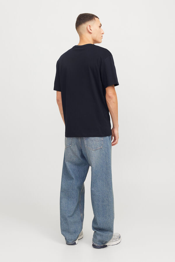 Jack & Jones Camiseta relaxed fit azul