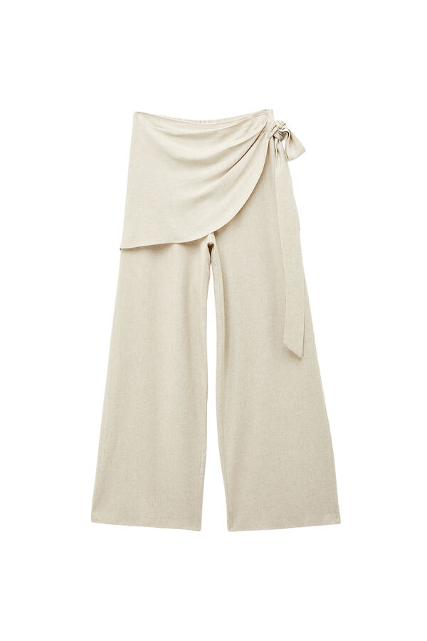 Koton Hose mit Rock-Effekt Beige
