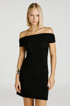 Jack & Jones Vestido curto com decote canoa