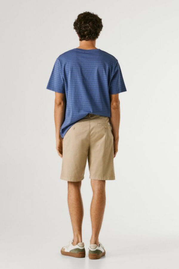 Pepe Jeans Pantal&oacute;n corto chino beige
