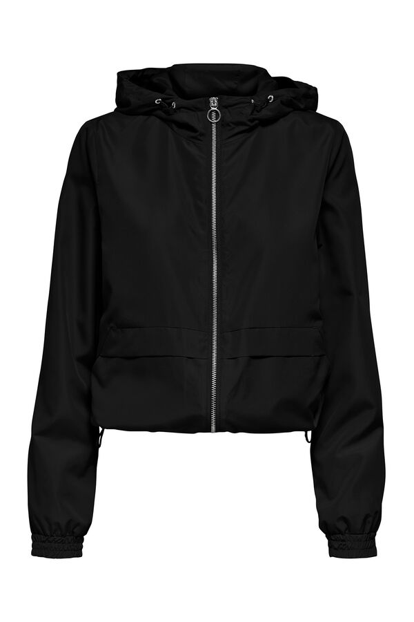 Springfield Lightweight hooded jacket black