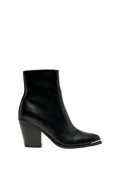 Springfield Ankle boots with metal toe black